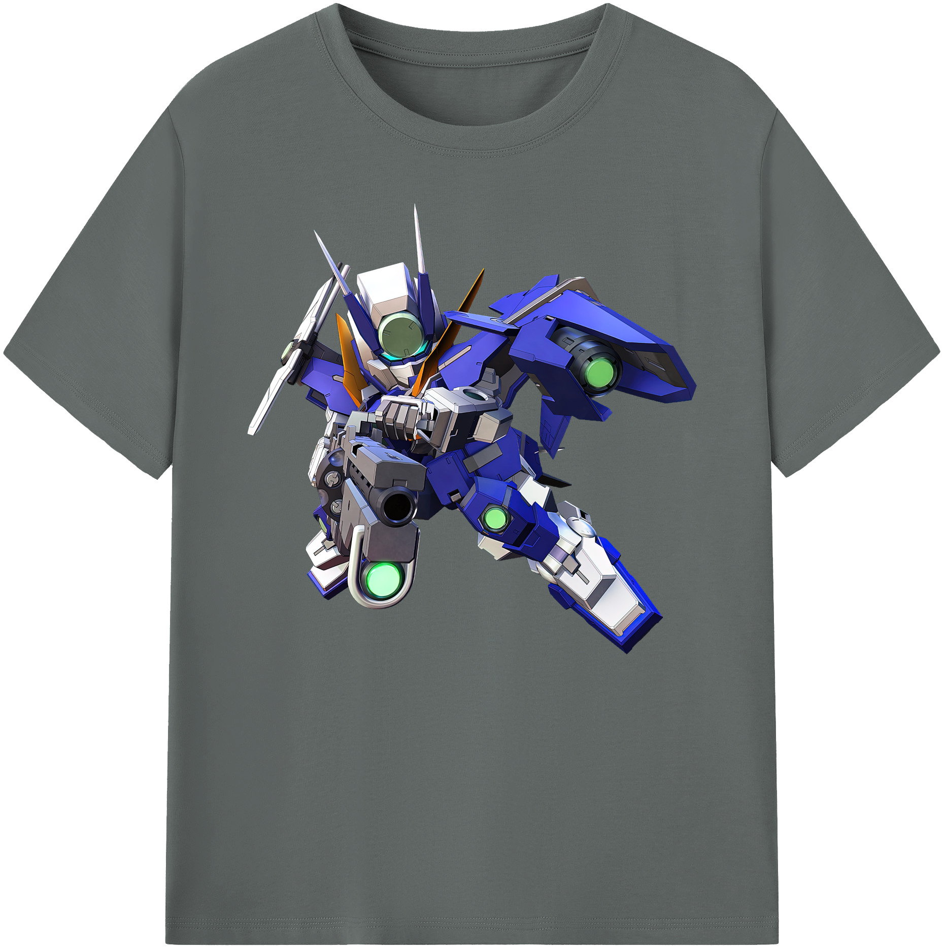 （画像用） 機動戦士ガンダム Mobile Suit Gundam 綿100％ メンズ半袖Tシャツ｜肌触りやわらか＆通気性